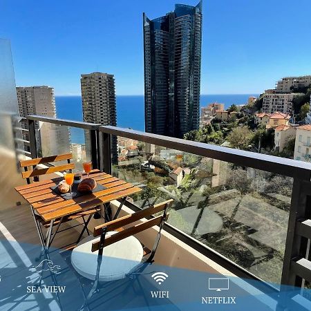 New Studio, Piscine Et Vue Mer • Proche De Monaco Beausoleil Eksteriør bilde