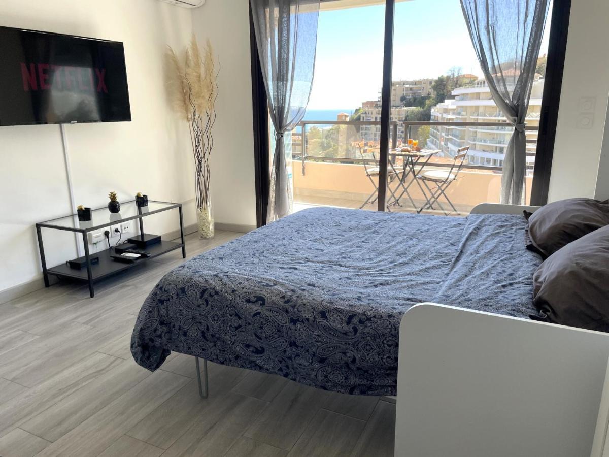 New Studio, Piscine Et Vue Mer • Proche De Monaco Beausoleil Eksteriør bilde
